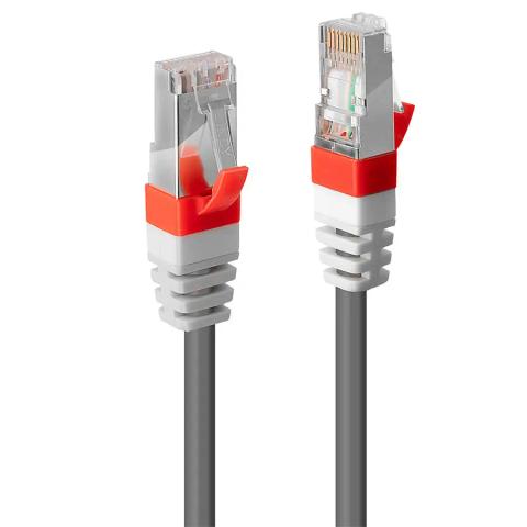 Lindy 10m Cat.6A S/FTP LSZH Network Cable, Grey