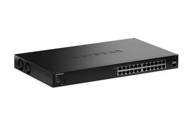 NETGEAR GS324TPv2 Managed L2/L3 Gigabit Ethernet (10/100/1000) Power over Ethernet (PoE) 1U Black