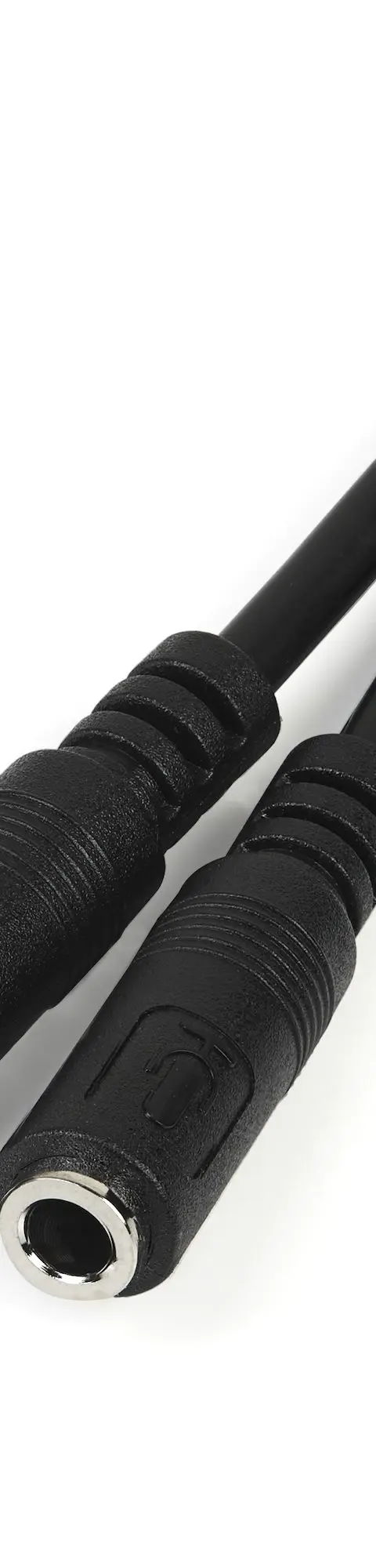 StarTech.com Headset adapter for headsets with separate headphone / microphone plugs - 3.5mm 4 position to 2x 3 position 3.5mm M/F