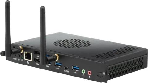 Viewsonic VPC37-W53-G1 PC/workstation Intel® Core™ i5 i5-10400T 8 GB DDR4-SDRAM 256 GB SSD Windows 10 Pro Slot-in PC Mini PC Black