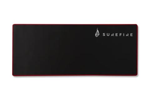 SureFire Silent Flight 680 Gaming mouse pad Black, Red
