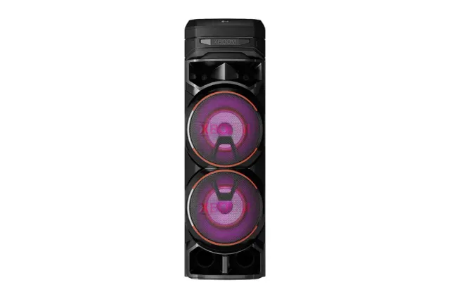 LG RNC9 portable/party speaker Black 1000 W