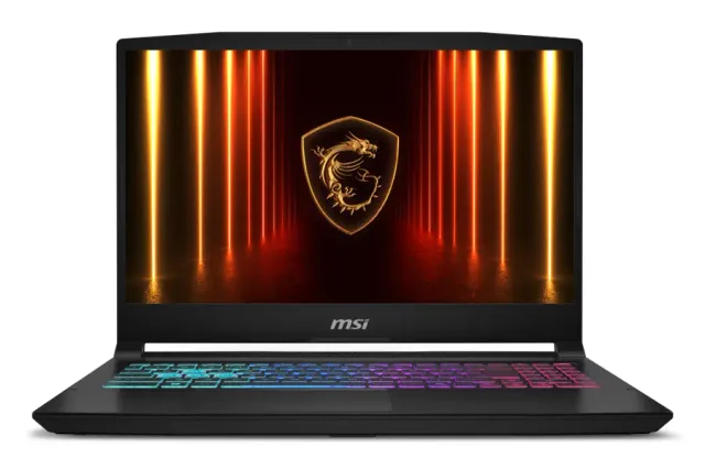 MSI Katana 15 HX B14WGK-061XPL Intel® Core™ i7 i7-14650HX Laptop 39.6 cm (15.6") Quad HD 16 GB DDR5-SDRAM 1 TB SSD NVIDIA® GeForce RTX™ 5070 Laptop GPU Wi-Fi 6E (802.11ax) FreeDOS Black
