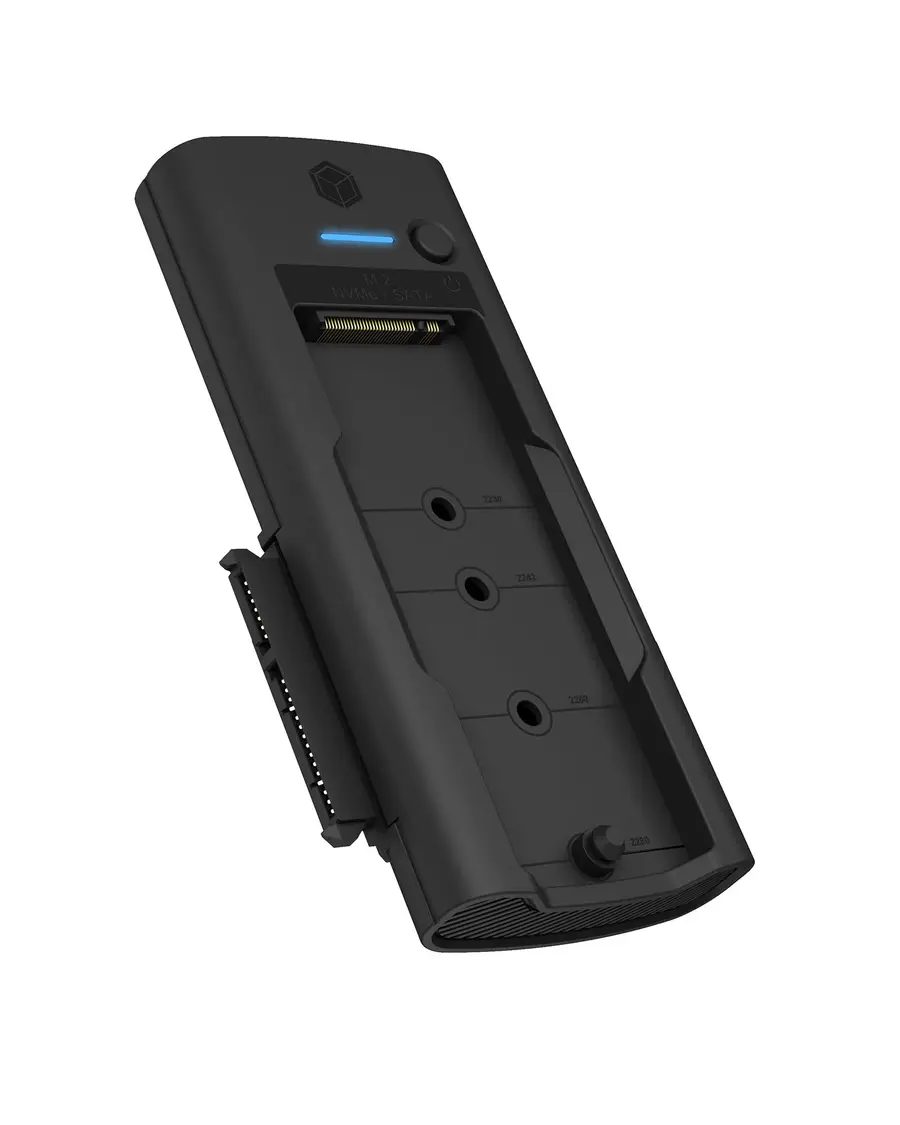 ICY BOX IB-180MS-C31 USB 3.2 Gen 2 (3.1 Gen 1) Type-C Black