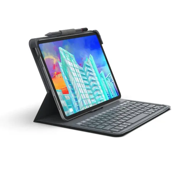 ZAGG Messenger Folio 2 AZERTY French Bluetooth Charcoal