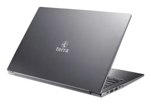 TERRA MOBILE 1471L Copilot+ PC Intel Core Ultra 5 228V Laptop 35.6 cm (14") WUXGA 32 GB DDR5-SDRAM 1 TB SSD Wi-Fi 7 (802.11be) Windows 11 Pro German Grey