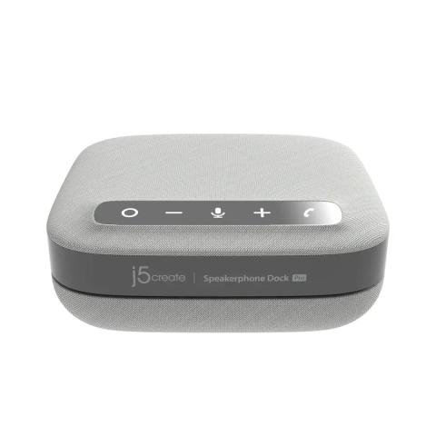 j5create JCDS337 USB-C® Dual 4K Speakerphone Dock Pro, Black