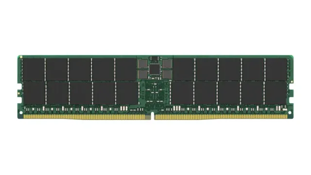 Kingston Technology 96GB, DDR5, 6400MT/s, ECC, Registered, DIMM, CL52, 2RX4, 1.1V, 288-pin, 24Gbit