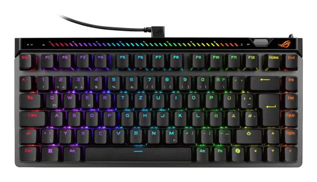 ASUS ROG Falchion Ace 75 HE keyboard Gaming USB Black