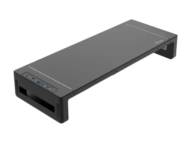 Equip Ergonomic Monitor Stand with USB (USB-A x 4, USB-C x 1)