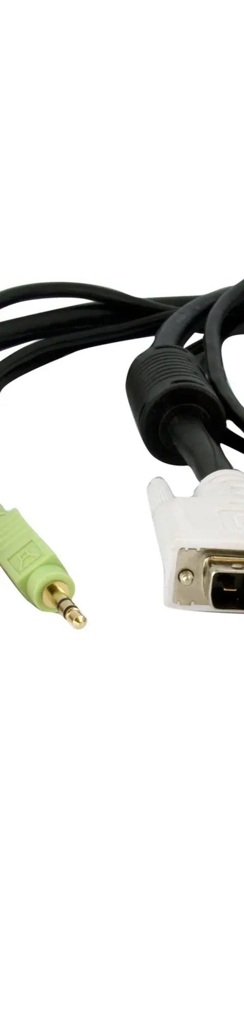 StarTech.com KVM Cable for DVI and USB KVM Switches with Audio & Microphone - 6ft