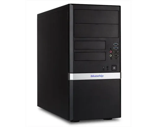 bluechip BUSINESSline T3500 Intel® Core™ i3 Prozessor 14100 / bis zu 4.70 GHz, Windows 11 Pro, Intel® H610, 16 GB DDR5, 500 GB NVMe SSD, 1 × RJ45 (1 Gb/s), Intel® UHD Grafik