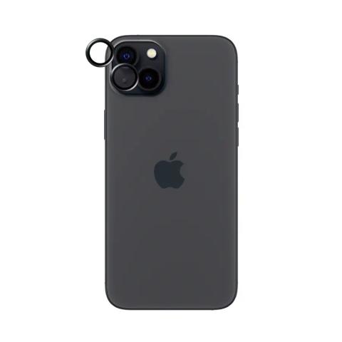 PanzerGlass ® Hoops® Metal Camera Lens Protector Black iPhone 15 | 15 Plus Clear screen protector Apple 1 pc(s)