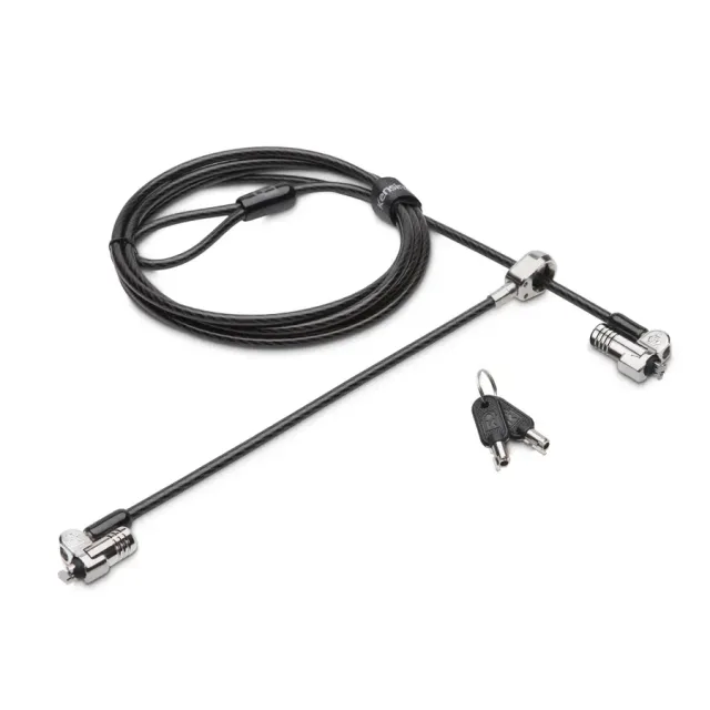 Kensington NanoSaver Keyed Dual Head Laptop Lock - Like Keyed