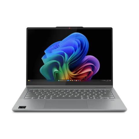 Lenovo IdeaPad 5 2-in-1 14Q8X9 Copilot+ PC Snapdragon X1P-42-100 Hybrid (2-in-1) 35.6 cm (14") Touchscreen WUXGA 24 GB LPDDR5x-SDRAM 1 TB SSD Wi-Fi 7 (802.11be) Windows 11 Home German Grey
