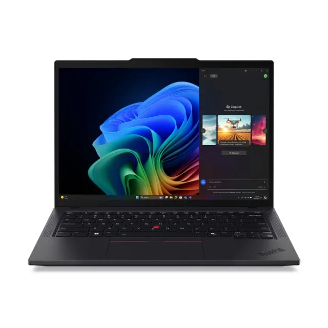 Lenovo ThinkPad T14 Gen 6 (AMD) Copilot+ PC AMD Ryzen™ AI 7 350 Laptop 35.6 cm (14") WUXGA 32 GB DDR5-SDRAM 1 TB SSD Wi-Fi 7 (802.11be) Windows 11 Pro German Black
