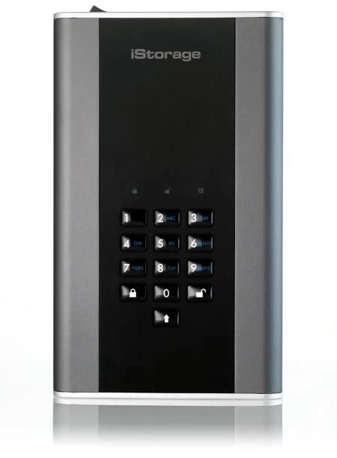 iStorage diskAshur DT² HDD 2TB | Secure Portable Desktop Drive |FIPS 140-2 Level 2, NCSC CPA, NLNCSA BSPA & NATO Restricted | AES-XTS 256-bit Hardware Encryption | Common Criteria EAL5+ (Hardware Certified) | PIN protected | OS & Platform Independent |GDPR, TAA Compliant|Brute force hack defence | Dust/Water Resistant