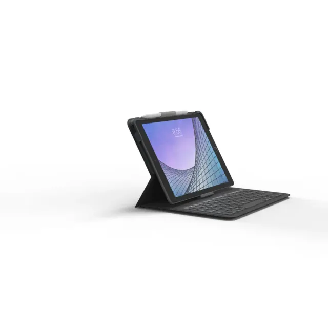 ZAGG Keyboard Messenger Folio 2-Apple-iPad 10.2/10.5-Charcoal-Portuguese