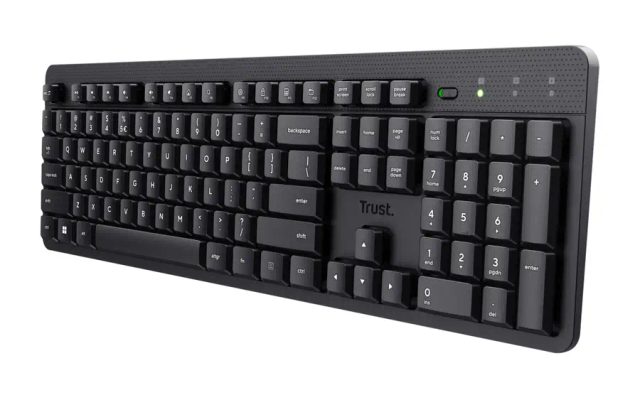 Trust Ody II keyboard Office RF Wireless QWERTZ German Black