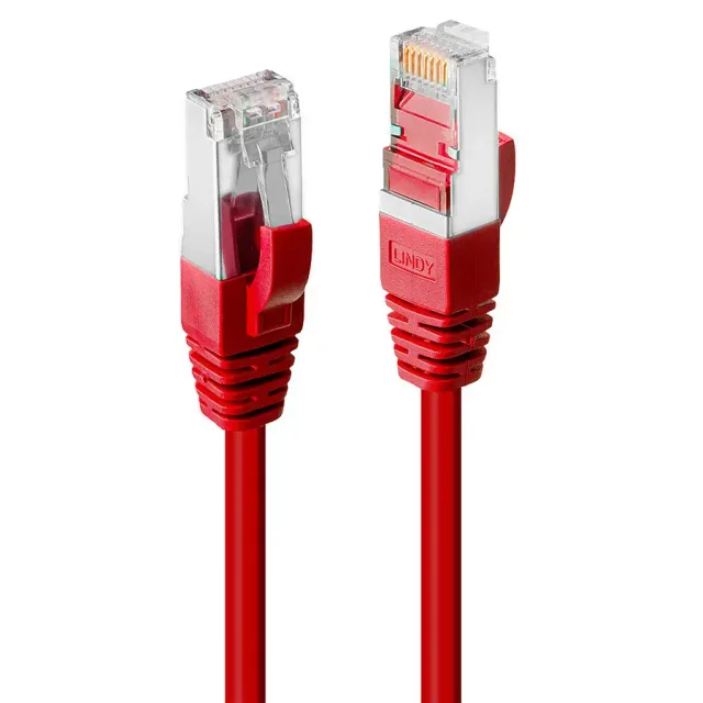Lindy 45628 networking cable Red 15 m Cat6 S/FTP (S-STP)