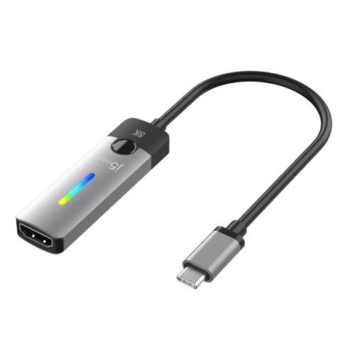 j5create JCA157-N USB-C® to HDMI™ 2.1 8K Adapter