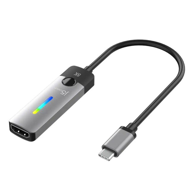 j5create JCA157-N USB-C® to HDMI™ 2.1 8K Adapter