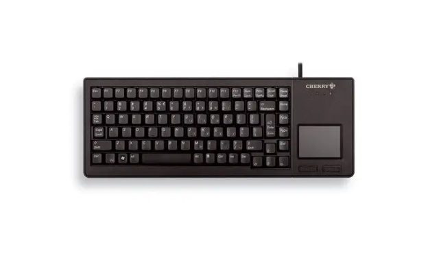 CHERRY XS Touchpad keyboard Universal USB QWERTY US English Black