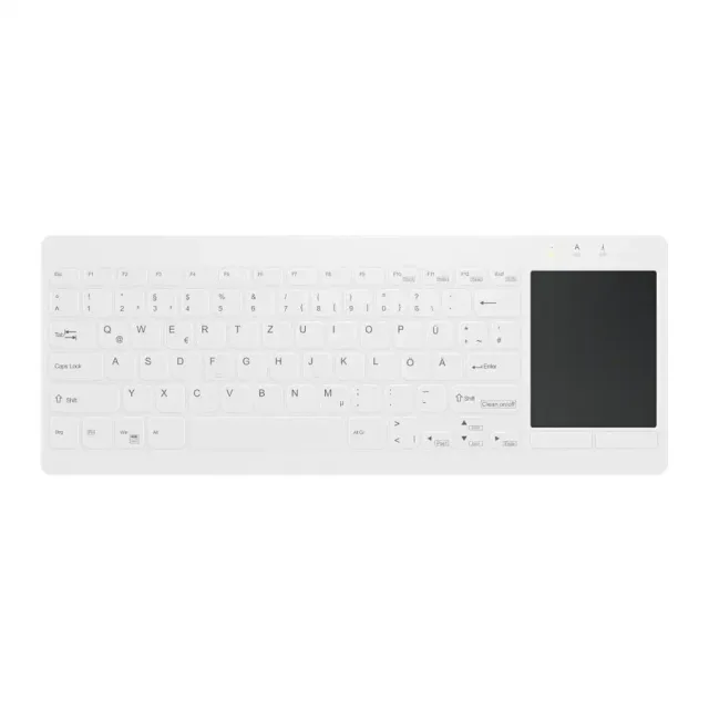 Contour Design Active Key Contour QuickClean Medical Keyboard IP68 Touchpad Mini Wired White DE C4412