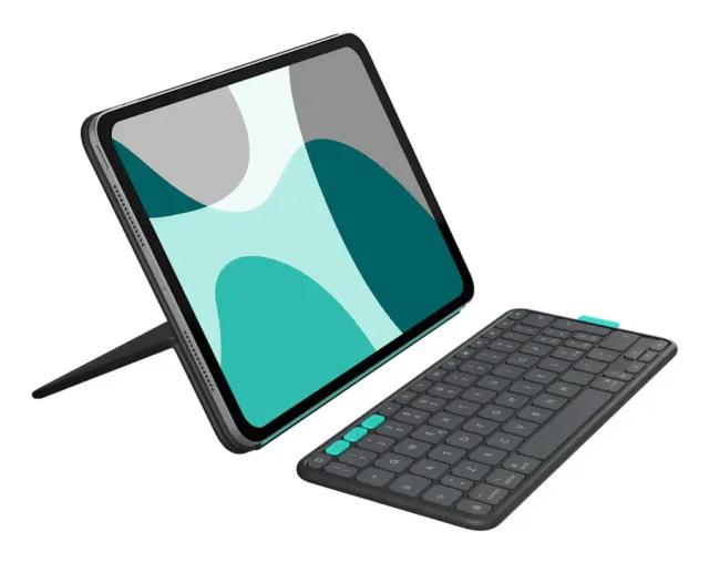 Logitech Flip Folio AZERTY French Bluetooth Graphite