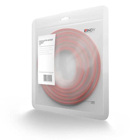 Lindy 47364 networking cable Red 2 m Cat6 S/FTP (S-STP)