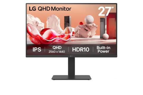 LG 27BA54QB-B computer monitor 68.6 cm (27") 2560 x 1440 pixels Quad HD LCD Black