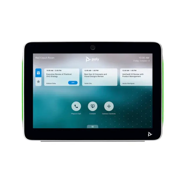 HP Poly TC10 White Touch Controller No Radio GSA/TAA
