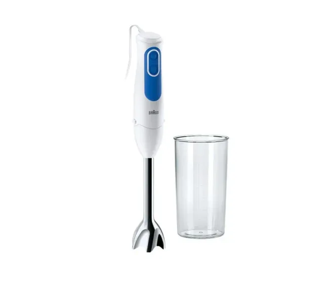 Braun MQ 3000 WH Smoothie+ 0.6 L Immersion blender 700 W Blue, White