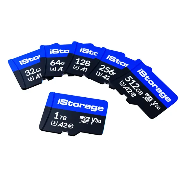 iStorage microSD card |10 pack | 256GB MicroSDXC UHS-III Class 10