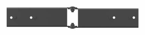 Vogel's MOMO C204 Interface Bar Coupler Component (black)