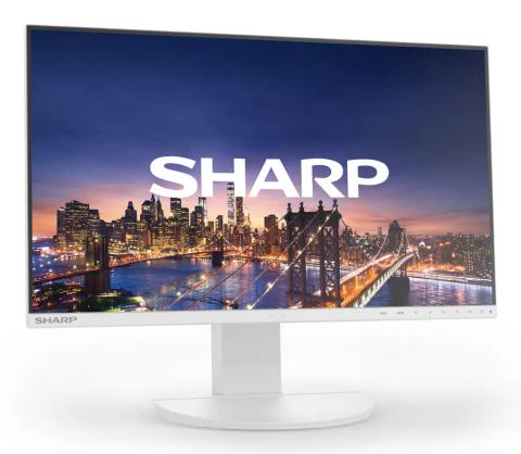 Sharp MultiSync EA241F computer monitor 61 cm (24") 1920 x 1080 pixels Full HD LCD White