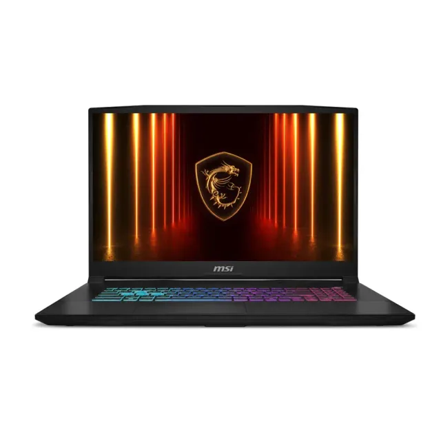 MSI Katana 17 HX B14WFK Intel® Core™ i7 i7-14650HX Laptop 43.9 cm (17.3") Full HD 16 GB DDR5-SDRAM 1 TB SSD NVIDIA GeForce RTX 5060 Wi-Fi 6E (802.11ax) Windows 11 Home Black