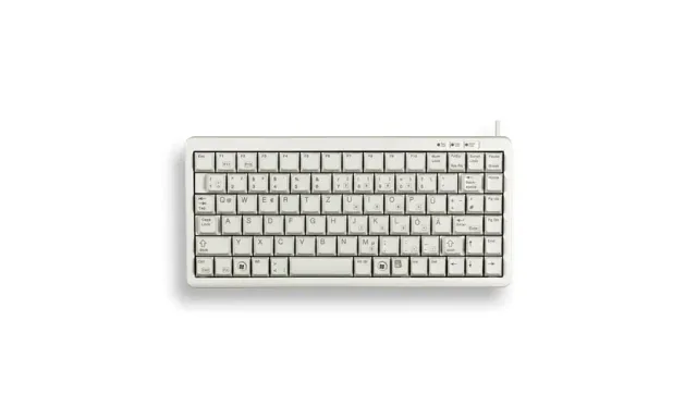 CHERRY G84-4100 keyboard Universal USB QWERTY Nordic Grey