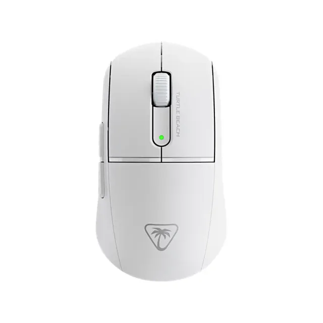 Turtle Beach Burst II Air White – 2.4GHz Wireless Gaming Mouse: 47g Ultra Lightweight, Optical Switches, 26K DPI Optical Sensor, Bluetooth, 120h battery