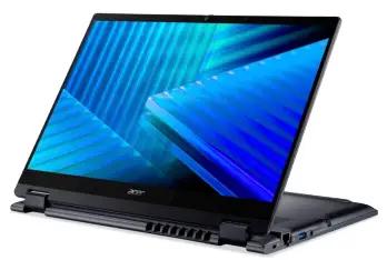 Acer TravelMate TMP414RN-55-TCO-57LZ Intel Core Ultra 5 225U Hybrid (2-in-1) 35.6 cm (14") Touchscreen WUXGA 16 GB DDR5-SDRAM 512 GB SSD Wi-Fi 7 (802.11be) Windows 11 Pro German Blue