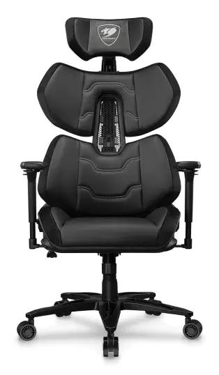 COUGAR Terminator Elite PC gaming chair Padded seat Black, Silver