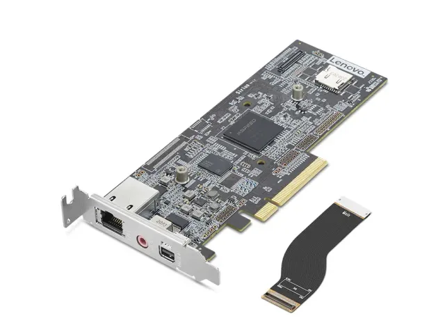 Lenovo 4XH1Q40654 interface cards/adapter Internal Mini DisplayPort, RJ-45