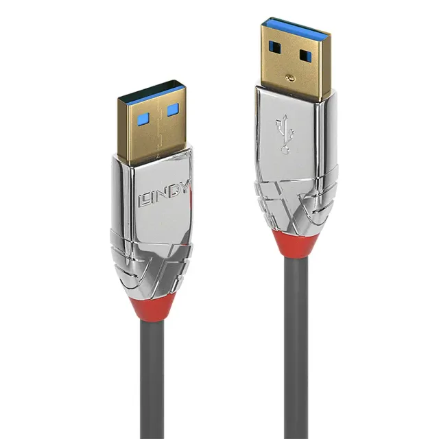 Lindy 36627 USB cable USB 3.2 Gen 1 (3.1 Gen 1) 2 m USB A 5 Gbit/s Grey