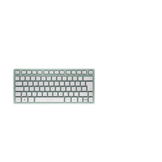 CHERRY KW 7100 MINI BT keyboard Universal Bluetooth QWERTZ German Mint colour