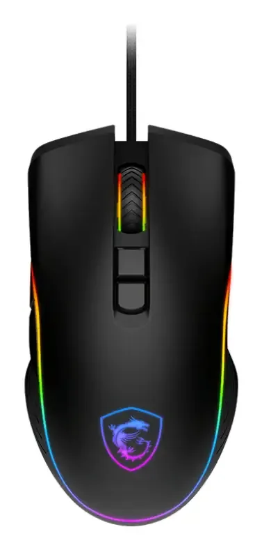 MSI FORGE GM300 mouse Gaming Ambidextrous USB Type-A Optical 7200 DPI