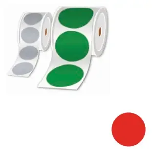 Brother LTZ14050FPEL self-adhesive label Circle Red