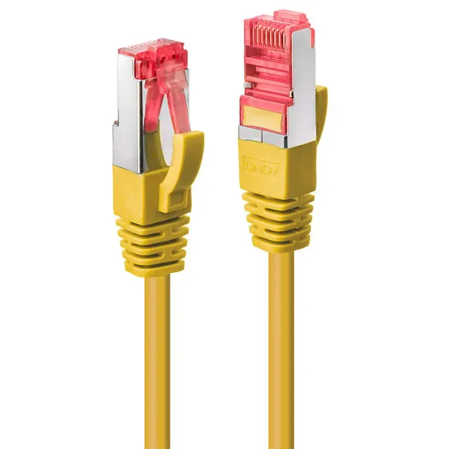 Lindy 47762 networking cable Yellow 1 m Cat6 S/FTP (S-STP)