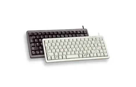 CHERRY Compact , Combo (USB + PS/2), DE keyboard Office USB + PS/2 QWERTY Black