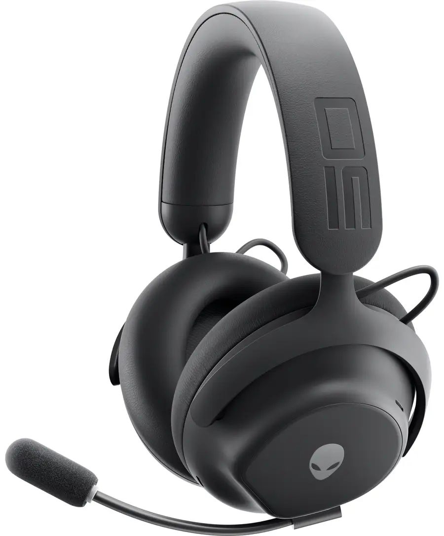 Alienware PRO-HS-G-DEAM headphones/headset Wired & Wireless Head-band Gaming USB Type-C Bluetooth Black