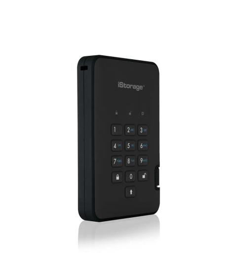 Origin Storage DISKASHUR2 SSD 256-BIT 8TB - BLACK